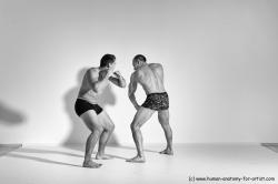 Fighting reference poses of Norbert & Radan